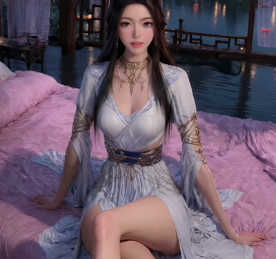 [584] AI-凡人修仙传-紫灵-船舱里侍奉 [声优配音]-晚漫-共享AI国漫精致绘画AI高清视频